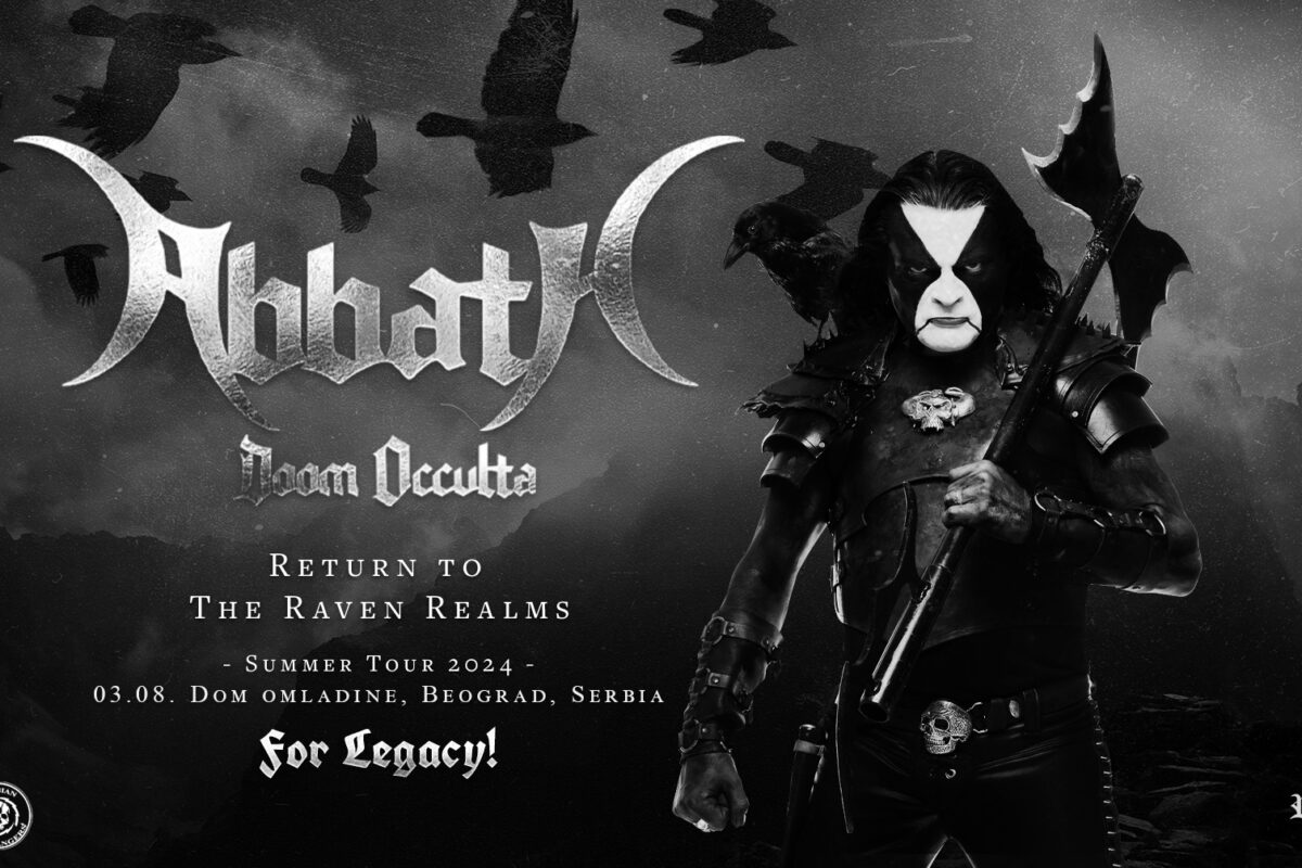 Report: Abbath Doom Oculta, August 3rd, 2024, Dom omladine Beograda, Serbia