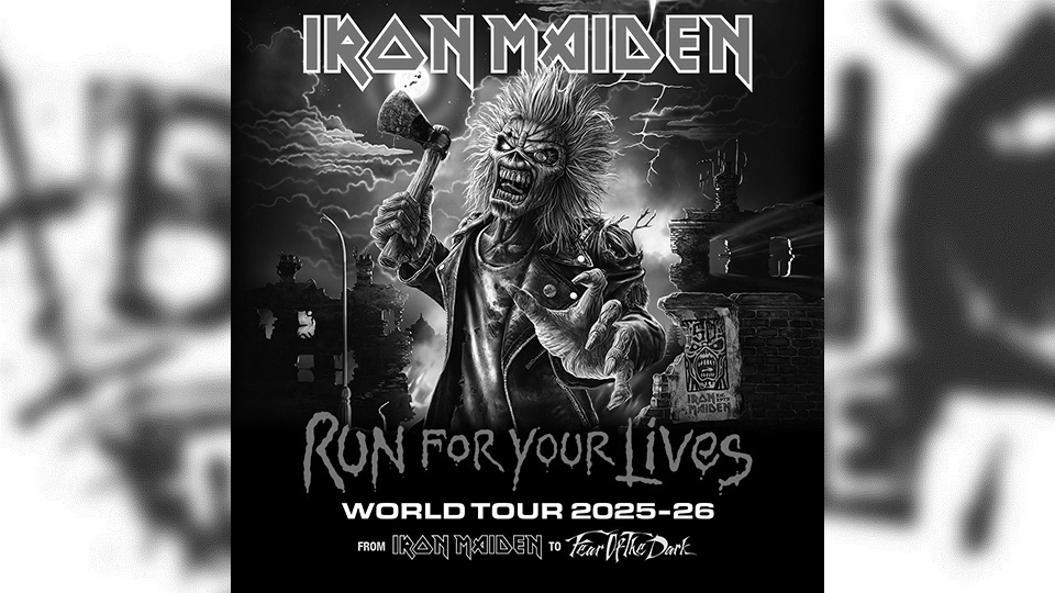 Iron Maiden announce The Run For Your Lives World Tour