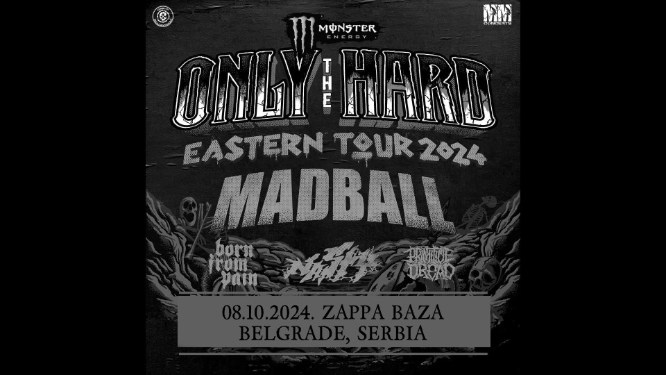 Report: Madball, Born From Pain, Nasty, Primitive Dread (08.10.2024 Belgrade, Serbia)