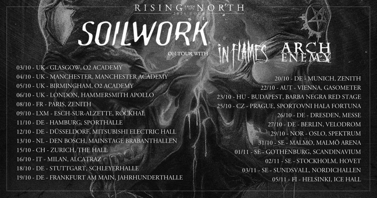 Soilwork release video for new single “Spirit Of No Return”