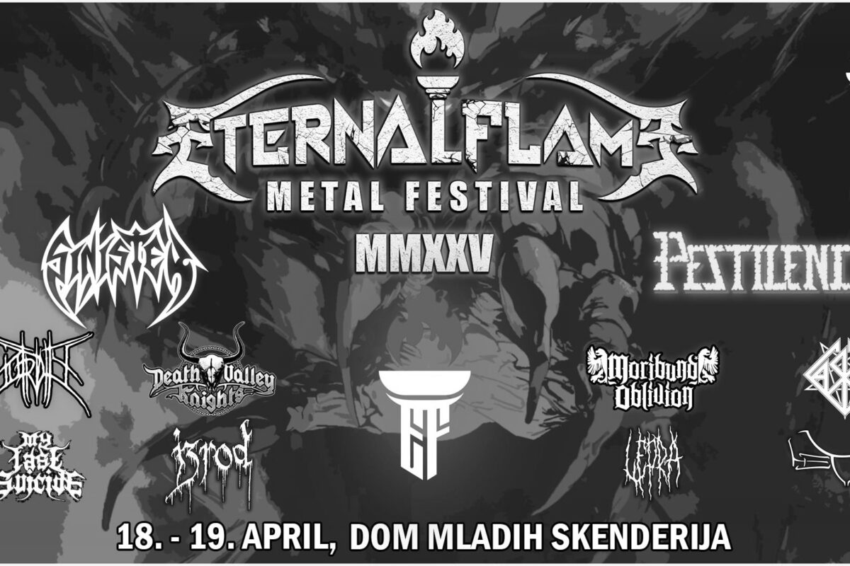 Sinister and Pestilence headlining Eternal Flame Metal Festival 2025 in Sarajevo