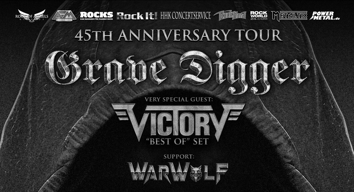 Live report: Grave Digger, Victory & WarWolf @ MusikZentrum, Hanover, February 5th, 2025