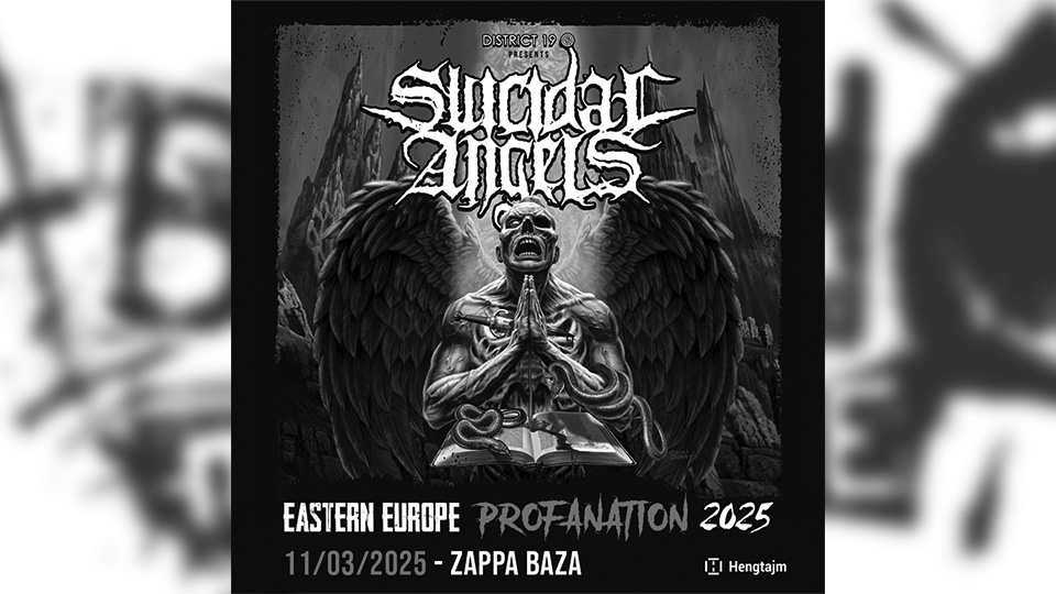 Are you ready for thrash metal spectacle with Suicidal Angels and Domination?